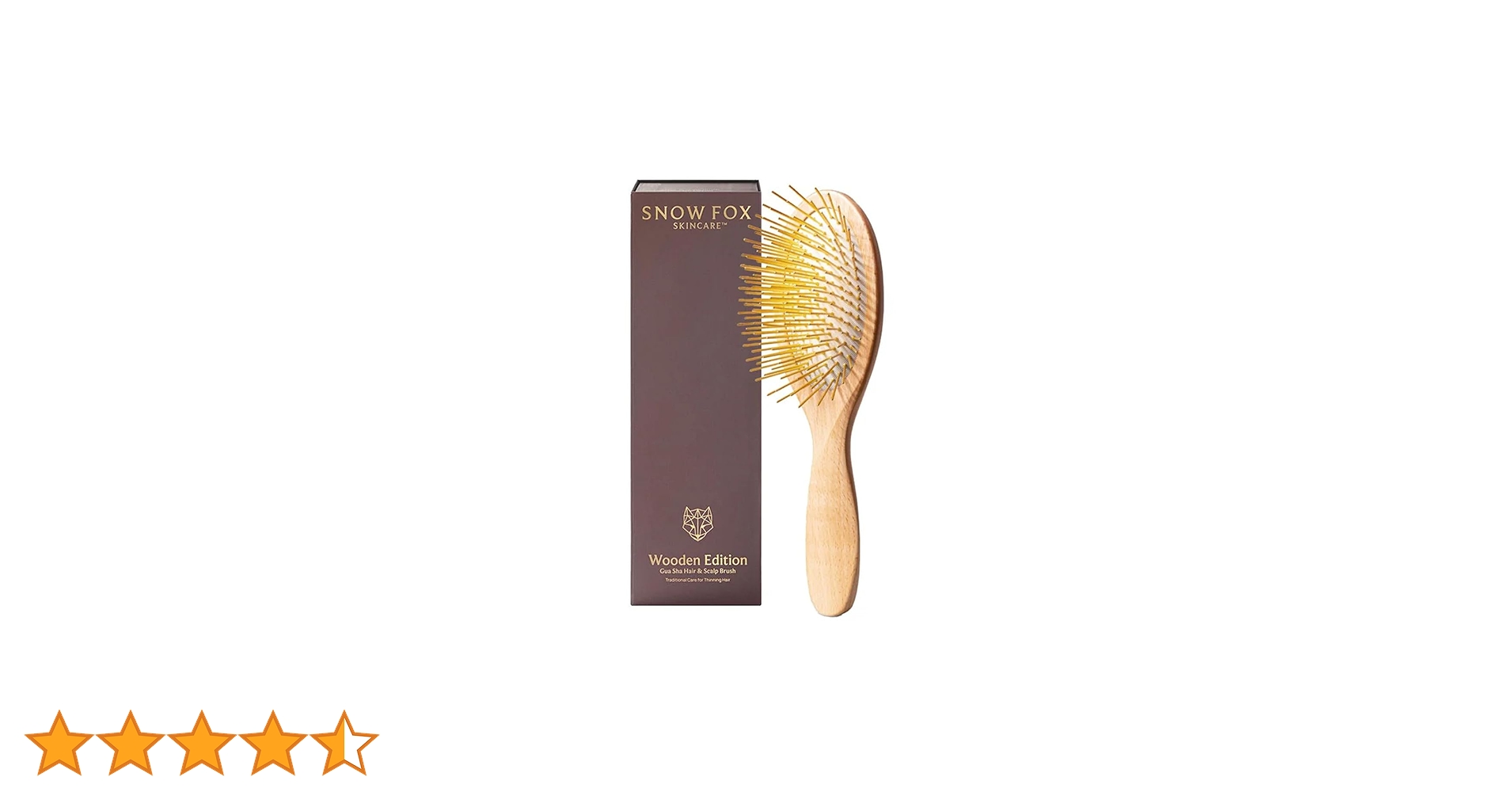 Amazon | スノーフォックス プレミアム FOX カッサ ウッド ヘアブラシ